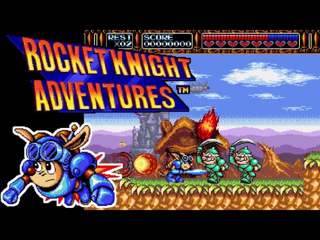 MD】ロケットナイトアドベンチャーズ【エンディングまで】 - YouTube