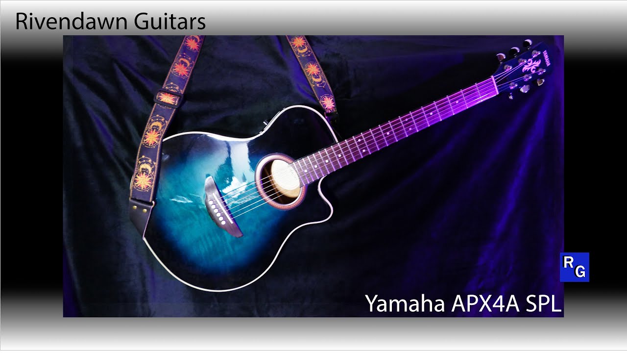 All guitars must go! - Yamaha APX-4A-SPL - YouTube
