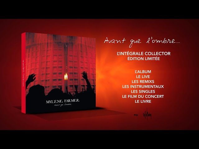 MYLÈNE FARMER : « AVANT QUE L'OMBRE » - L'INTÉGRALE COLLECTOR CD