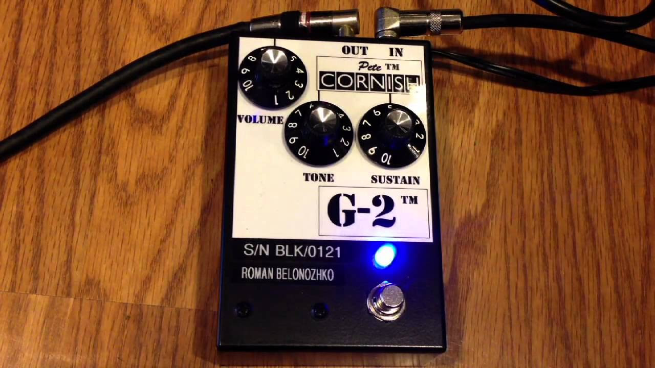 Pete Cornish G2 - YouTube