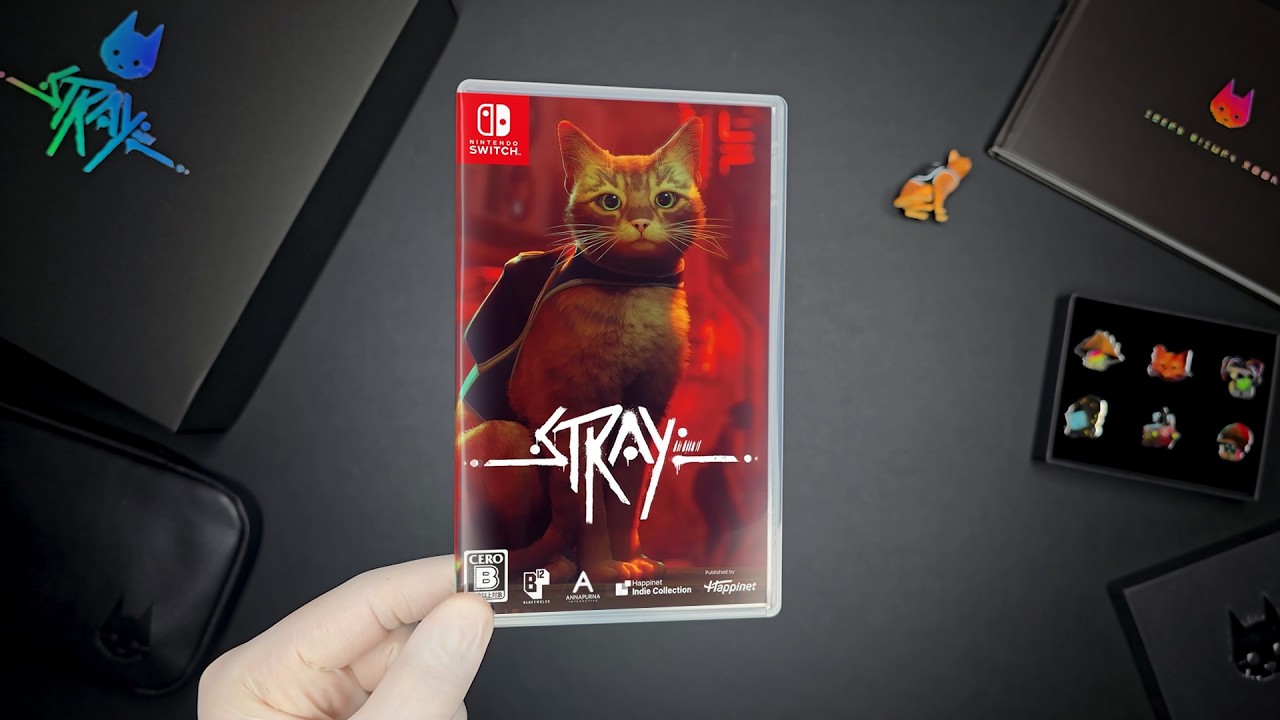 Stray Collector's Edition // Silent Unboxing - YouTube
