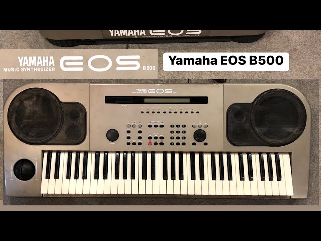 Yamaha EOS B500 keyboard ( Wilson's music instruments 03371476660
