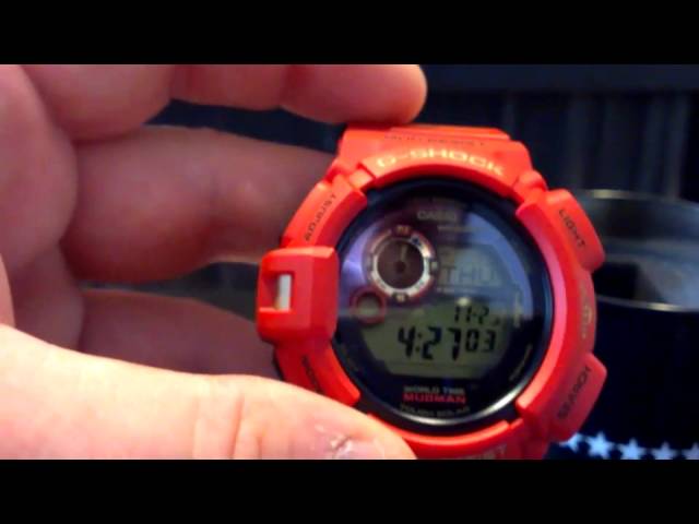 G9330A-4 30th Anniversary Mudman - Rising Red - Casio G-Shock