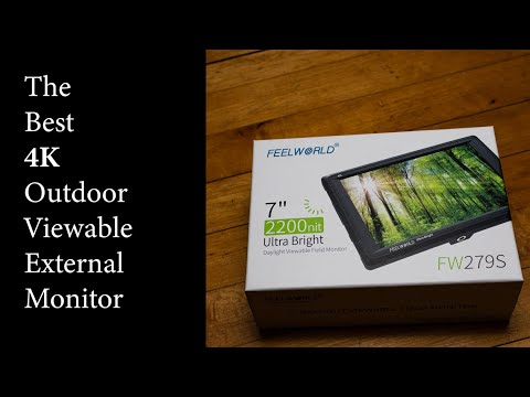 FeelWorld FW279 - The Best 4K Outdoor Viewable External Monitor