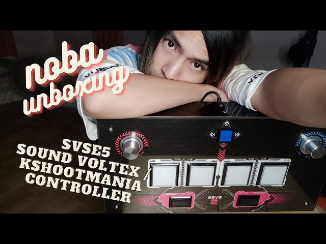 SVSE5 GAMO2 Sound Voltex / KShootmania Controller Unboxing / First