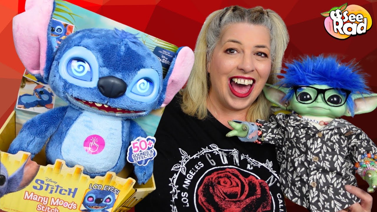 Live Action Stitch Comes To Life - Many Moods Stitch Interactive