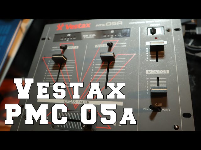 Vestax PMC 05a - Old School DJ Gear Review - YouTube