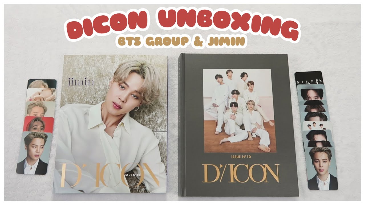 ✨ UNBOXING BTS x DICON / DISPATCH MAGAZINE & FLIP THROUGH | Jimin