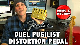 Fender Duel Pugilist Distortion Pedal | 2 guitar pedals in 1