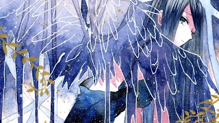 堕天使【イラストメイキング】【透明水彩】【水彩画】【水彩メイキング