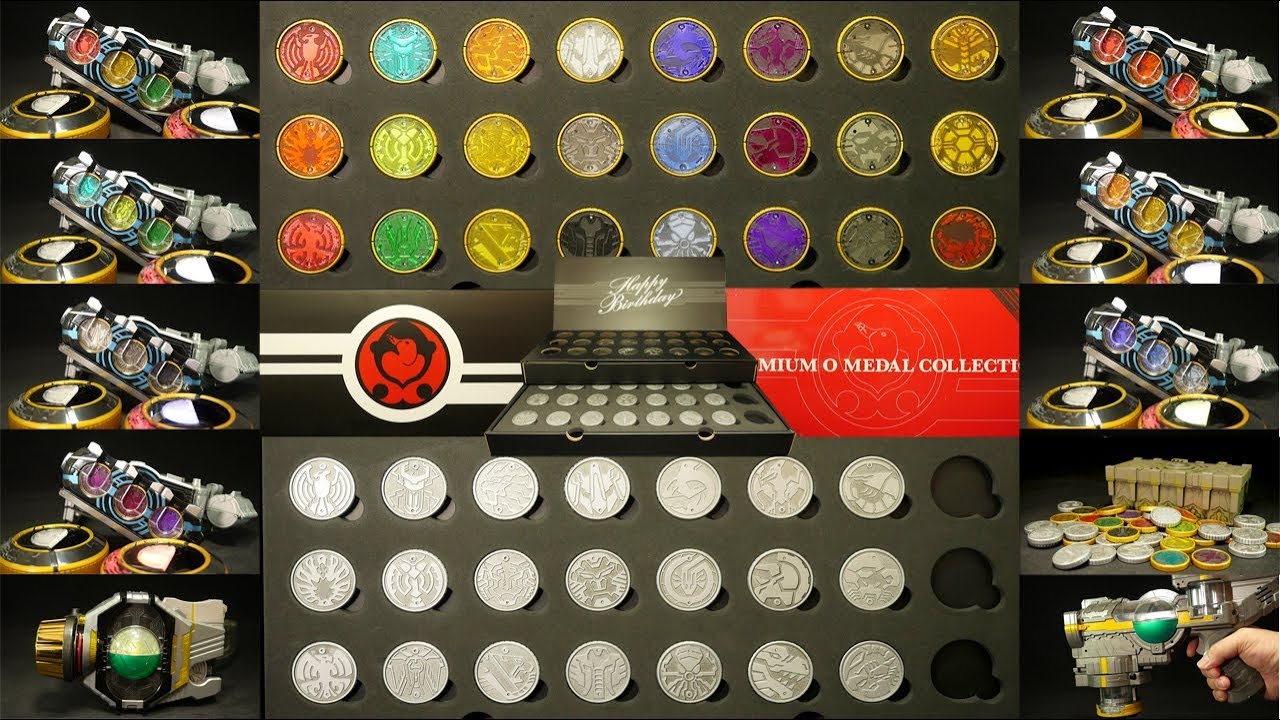 仮面ライダーオーズ OOO プレミアム オーメダル コレクション PREMIUM