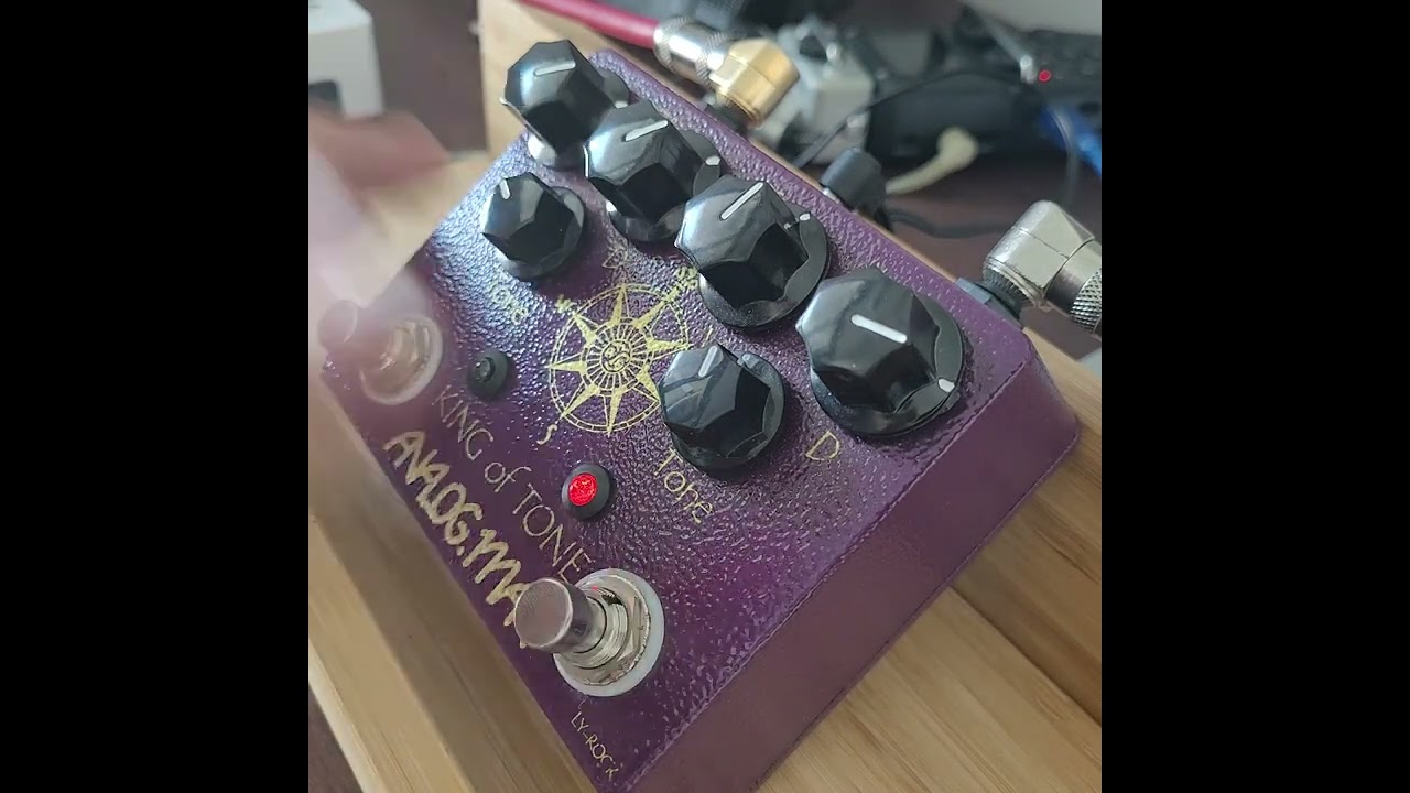Test Analogman King Of Tone Clone By Ly-Rock - YouTube