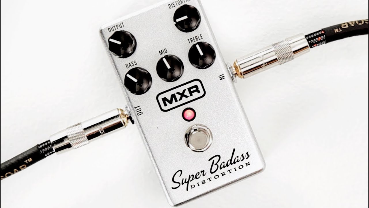 MXR Super Badass Distortion: James - YouTube