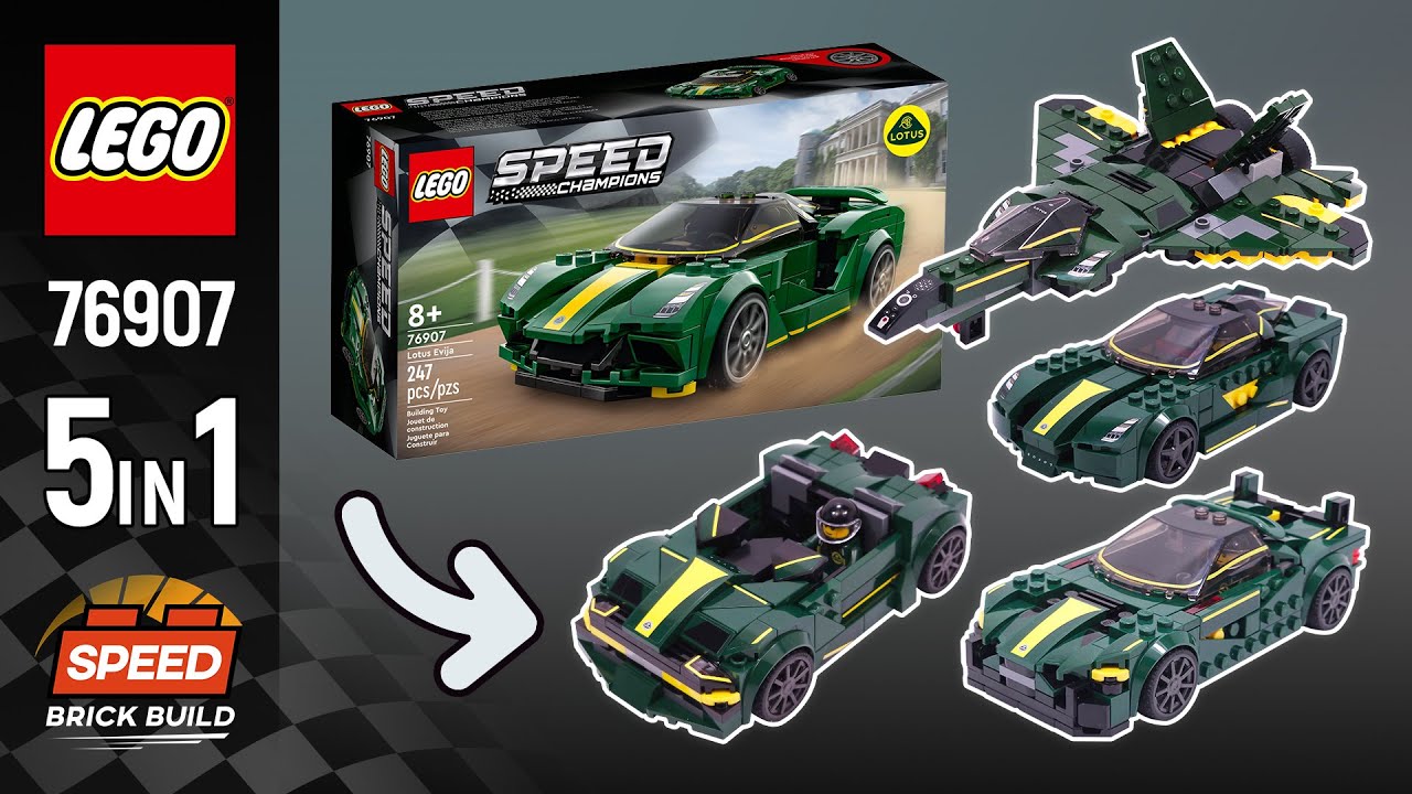 LEGO Speed Champions British Racing Concept MOC (76907)[179 pcs