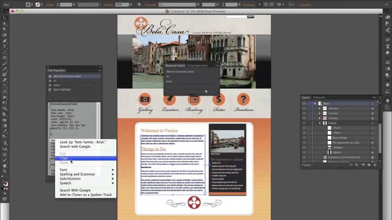 Create CSS from Illustrator CC (NEW) - YouTube
