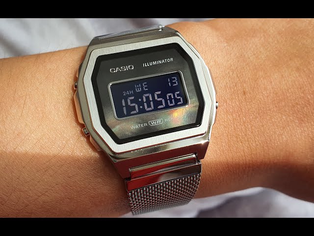 Casio A1000M Vintage - The prettiest Casio you CAN'T buy! - YouTube