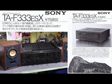 SONY TA-F333ESX プリメインアンプ 紹介 #SONY #333ESX #オーディオ