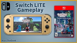 Pokémon Legends: Z-A Gameplay on Nintendo Switch LITE - YouTube