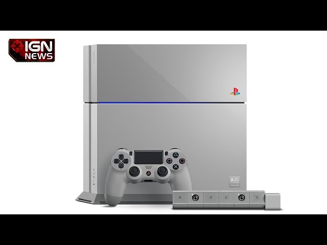 20th Anniversary Playstation 4 Console Revealed - IGN News - YouTube