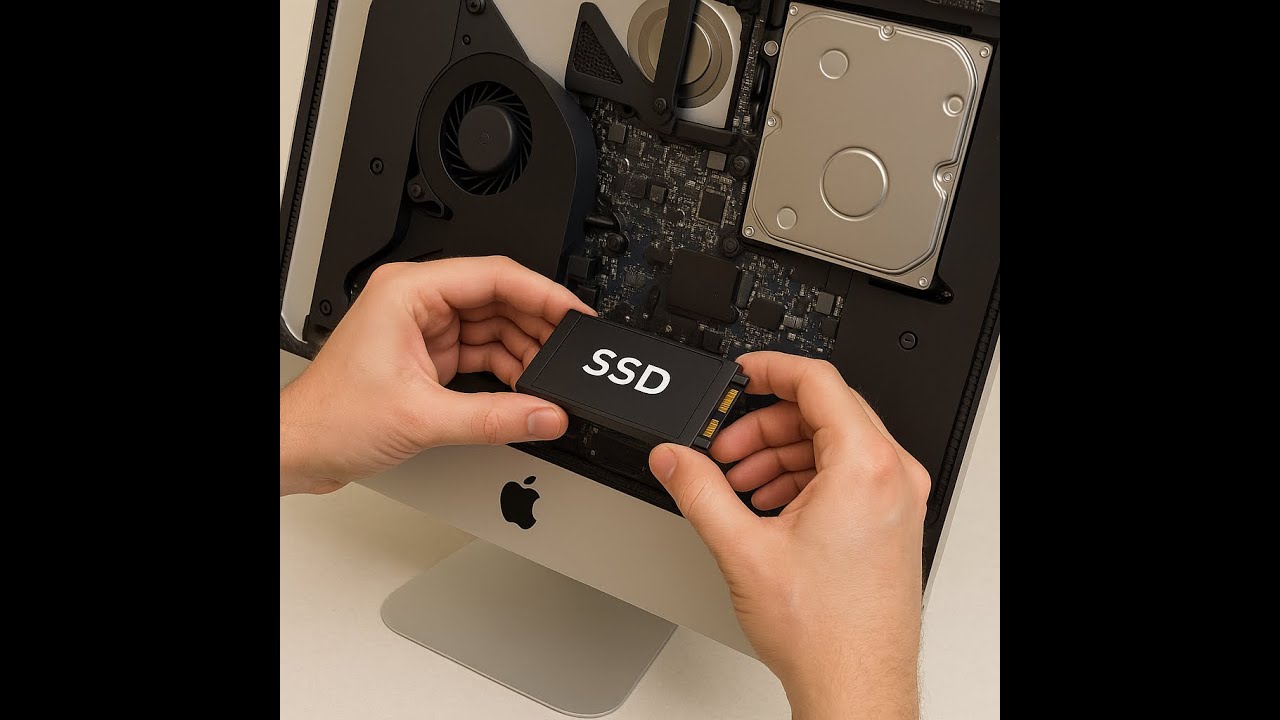 2015 iMac SSD install - YouTube
