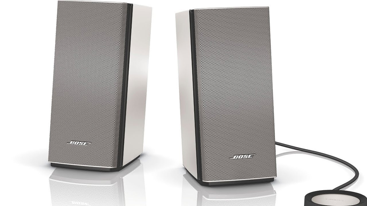 Bose Companion 20 Multimedia Desktop Speakers Review - YouTube