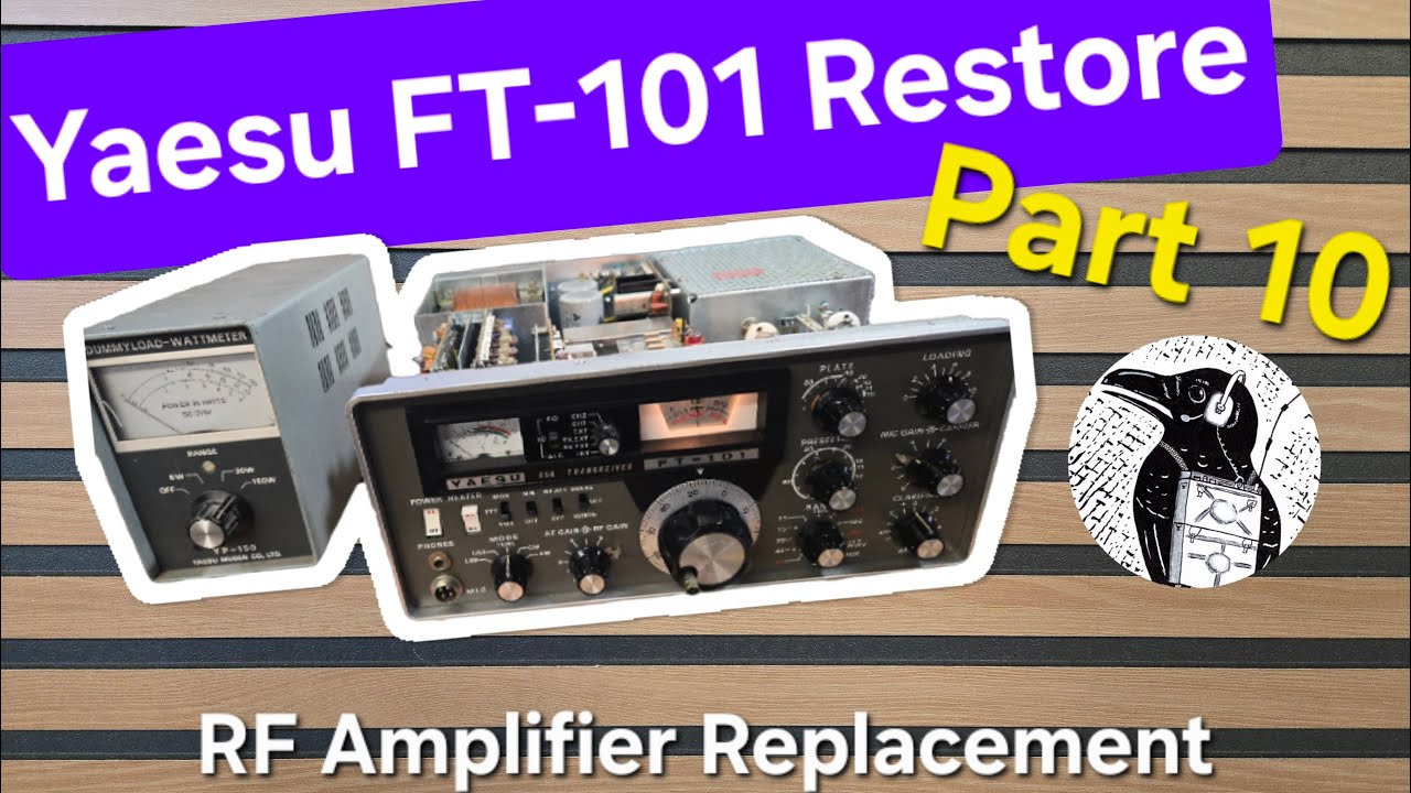 FT-101ZSD 修理完了【2023/11/10】 - YouTube