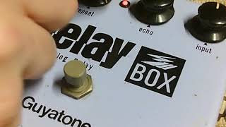 c. 1970s Guyatone Delay Box Function Test - YouTube