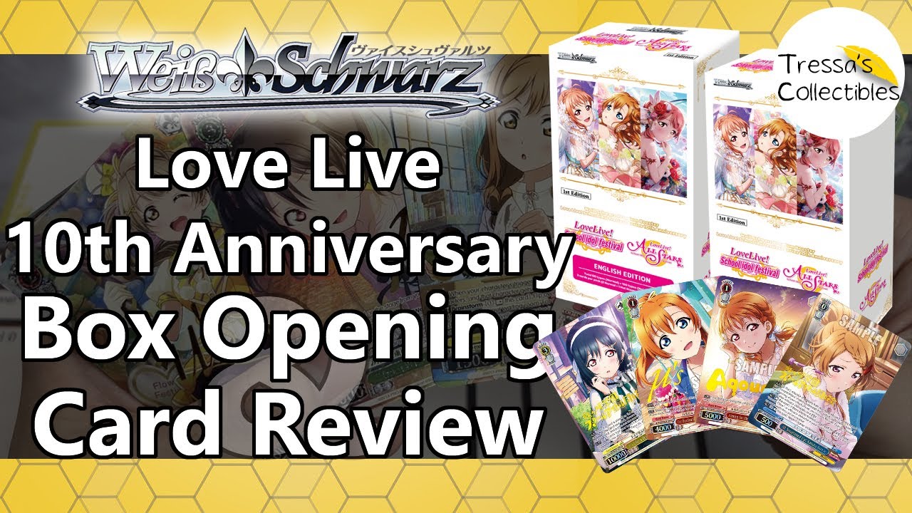 Love Live Premium Booster - Box Opening & Card Review [Weiss