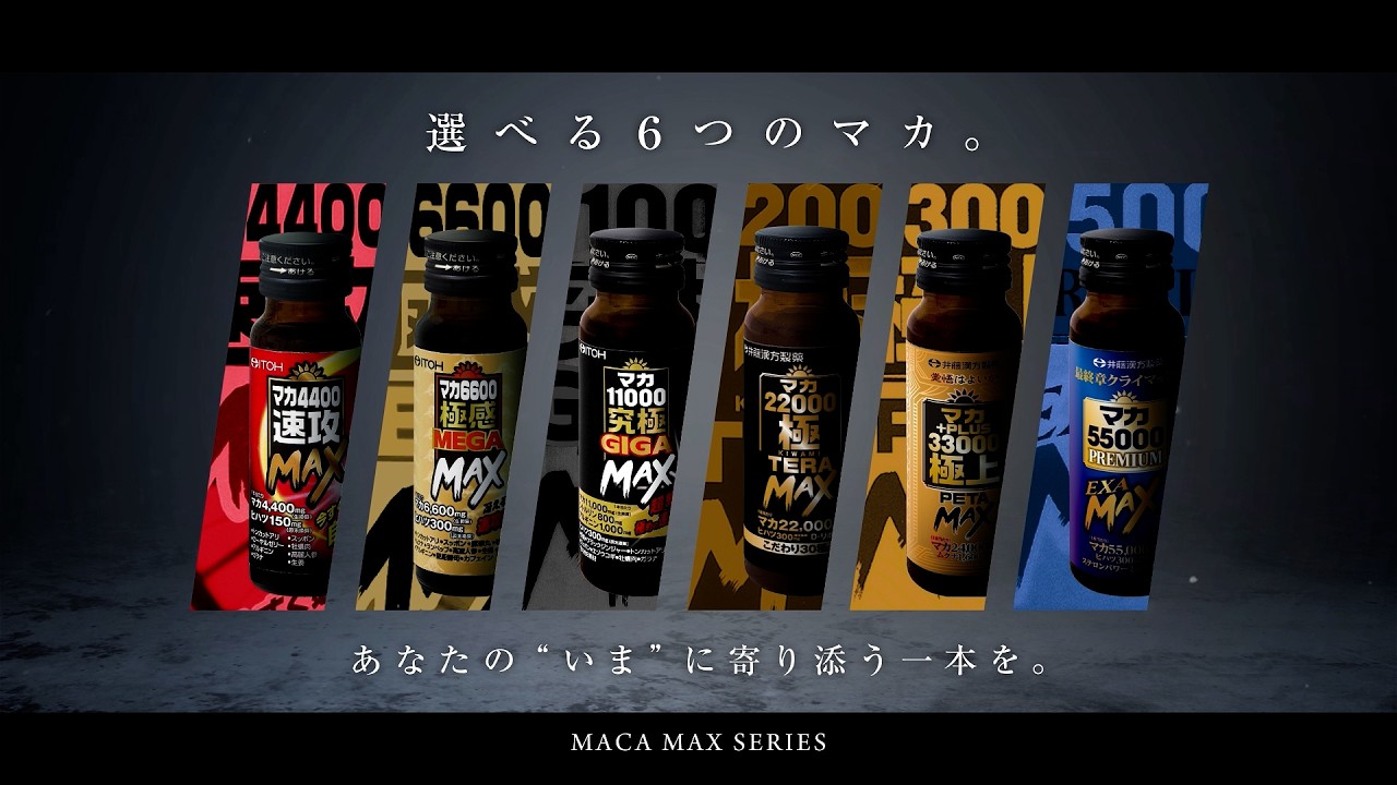 マカ11000究極GIGA MAX | 健康食品のことなら井藤漢方製薬
