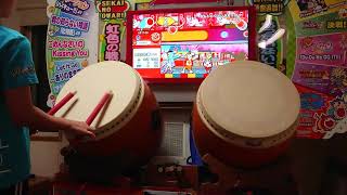 旧筐体をキミドリver.に装飾しプレイしてみた！？】おうち太鼓/太鼓の