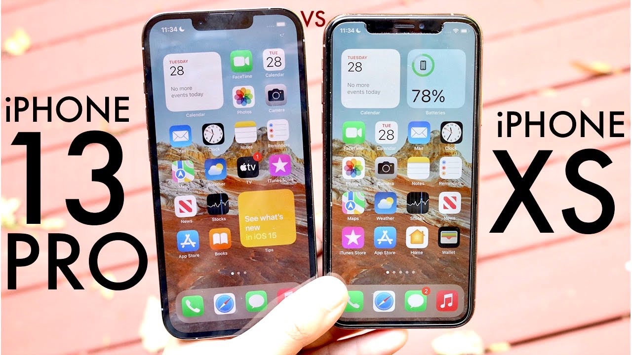 iPhone 13 Pro Vs iPhone XS! (Comparison) (Review) - YouTube