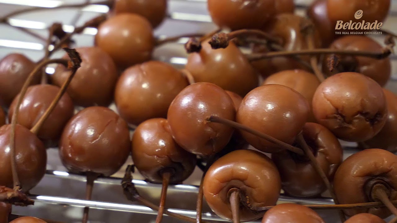 パティスリーヴィヴィエンヌ 柾屋シェフによるチェリーボンボンの作成