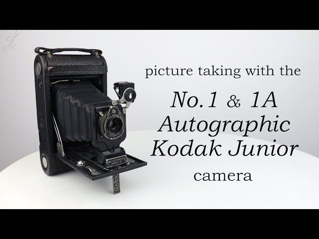 No. 1 & No. 1A Autographic Kodak Junior: How to use - Video manual