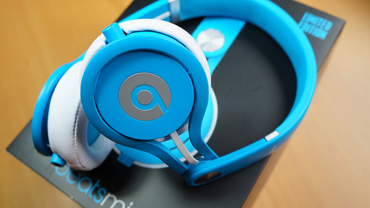 Beats by Dr. Dre MIXR NEON BLUE - YouTube