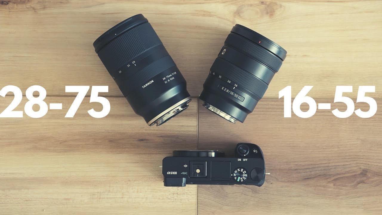 Tamron 28-75 F2.8 vs Sony 16-55 F2.8 - YouTube