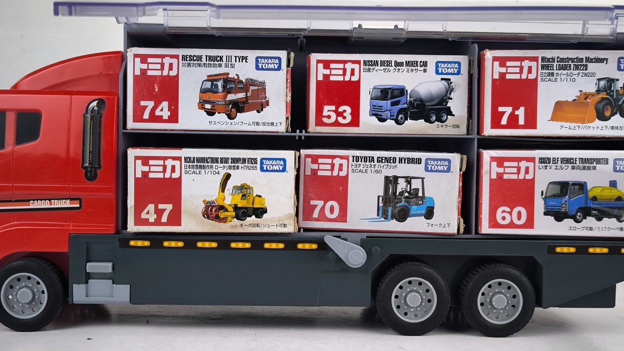 🚛 トミカ☆はたらく車コンボイ出動！｜Tomica Working Convoy 2026