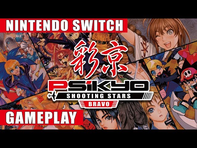 Psikyo Shooting Stars Bravo Nintendo Switch Gameplay - YouTube