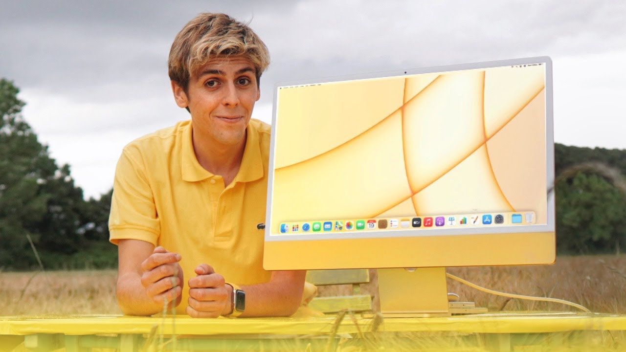 💛 M1 iMac Unboxing (Yellow) - YouTube