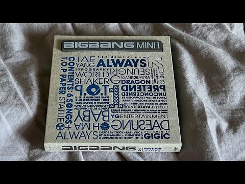 Unboxing Bigbang 1st mini album Always - YouTube