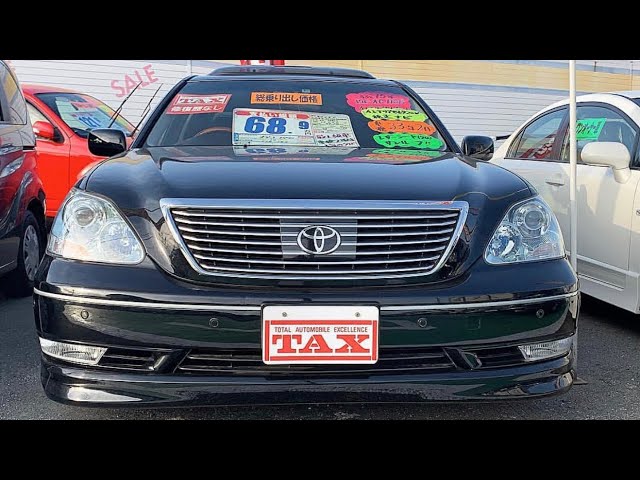 セルシオ30系のトップグレードのプリクラ付きを群馬で発見