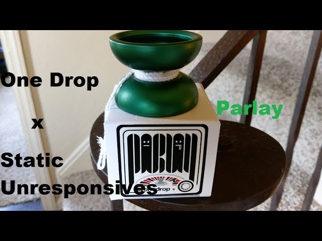 One Drop x Static Unresponsives Parlay - Honest Yoyo Review - YouTube
