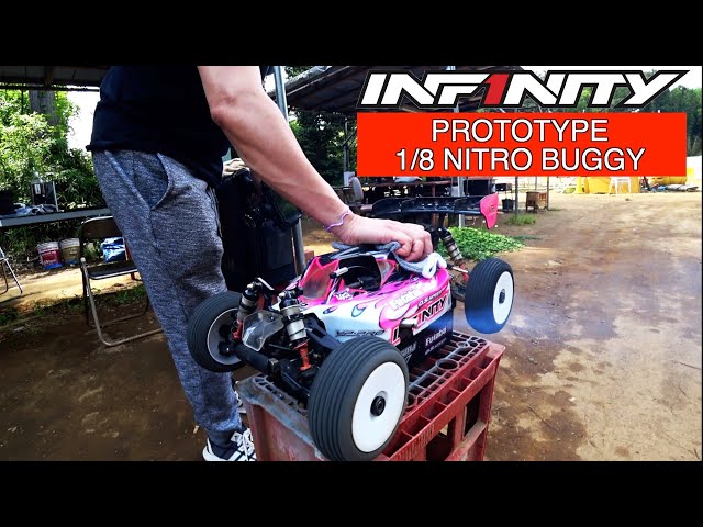 INFINITY PROTOTYPE 1/8 BUGGY TESTING at RC LAND TAKI - YouTube