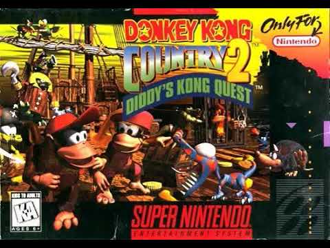 Donkey Kong Country 2: Level 22: Bramble Scramble - YouTube