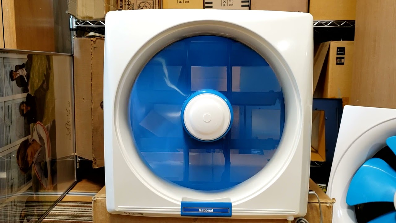ナショナル換気扇 FY-30PFZ-D National exhaust fan - YouTube