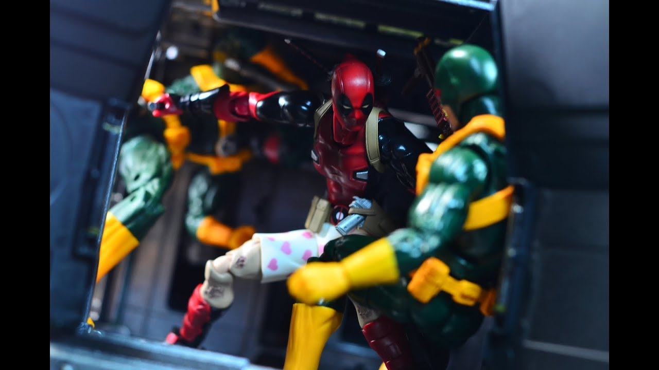 Max Factory Figma EX-042 Marvel Deadpool Dx Ver. Review - YouTube