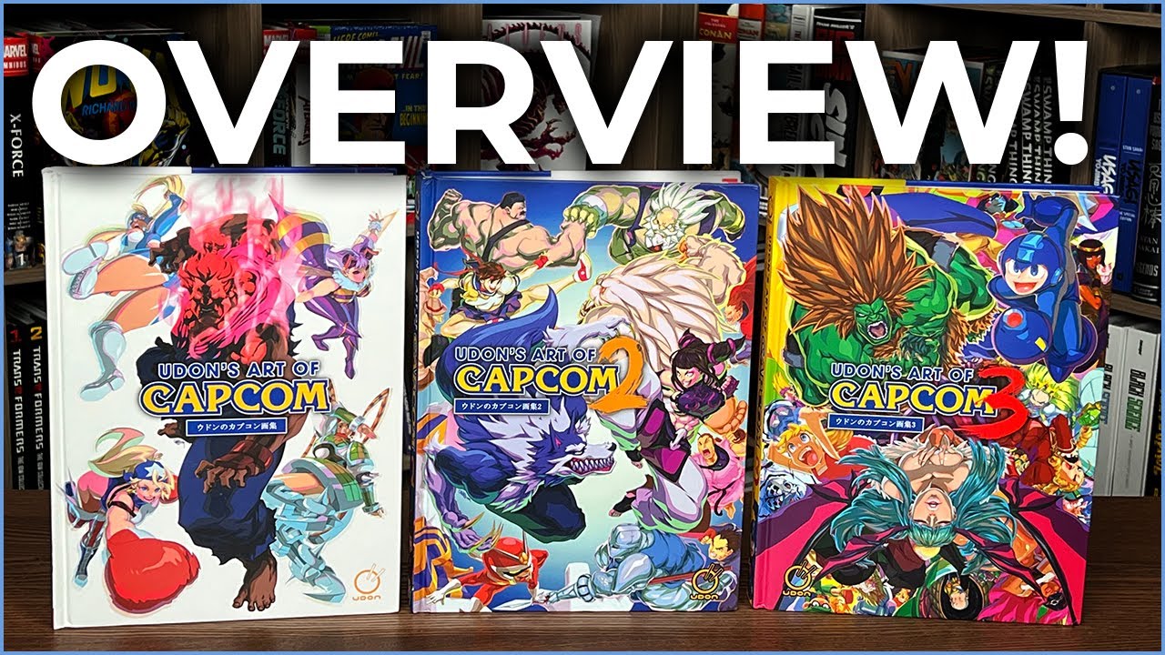 Udon's Art of Capcom Hardcovers! NEW PRINTING | - YouTube