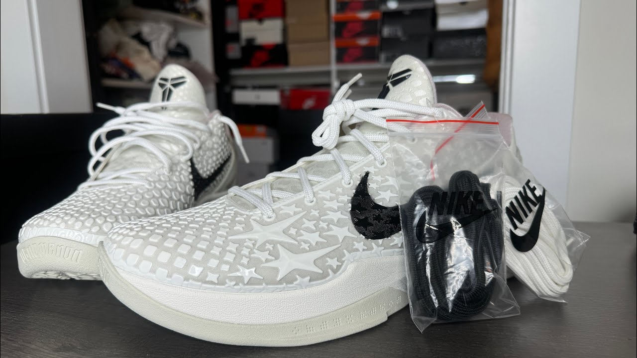 These Are Nice First Looks Nike Kobe 6 Sail All Star 2.0 - YouTube