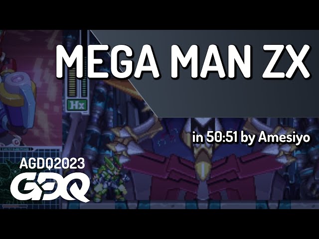 Mega Man ZX by Amesiyo in 50:51 - Awesome Games Done Quick 2023