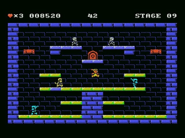 Night Knight - BRILLIANT 2019 MSX game - YouTube