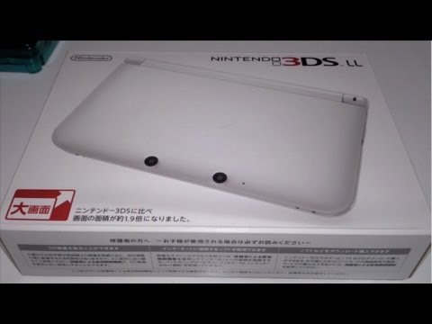 2代目の3DS！ニンテンドー3DS LLを開封・紹介＆お詫び＆初代3DSの